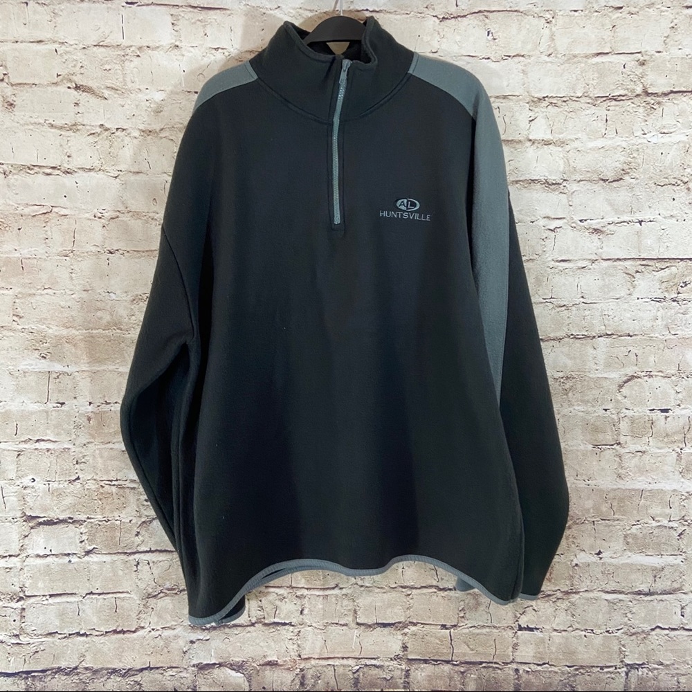 Men’s AL Huntsville half zip fleece jacket size L